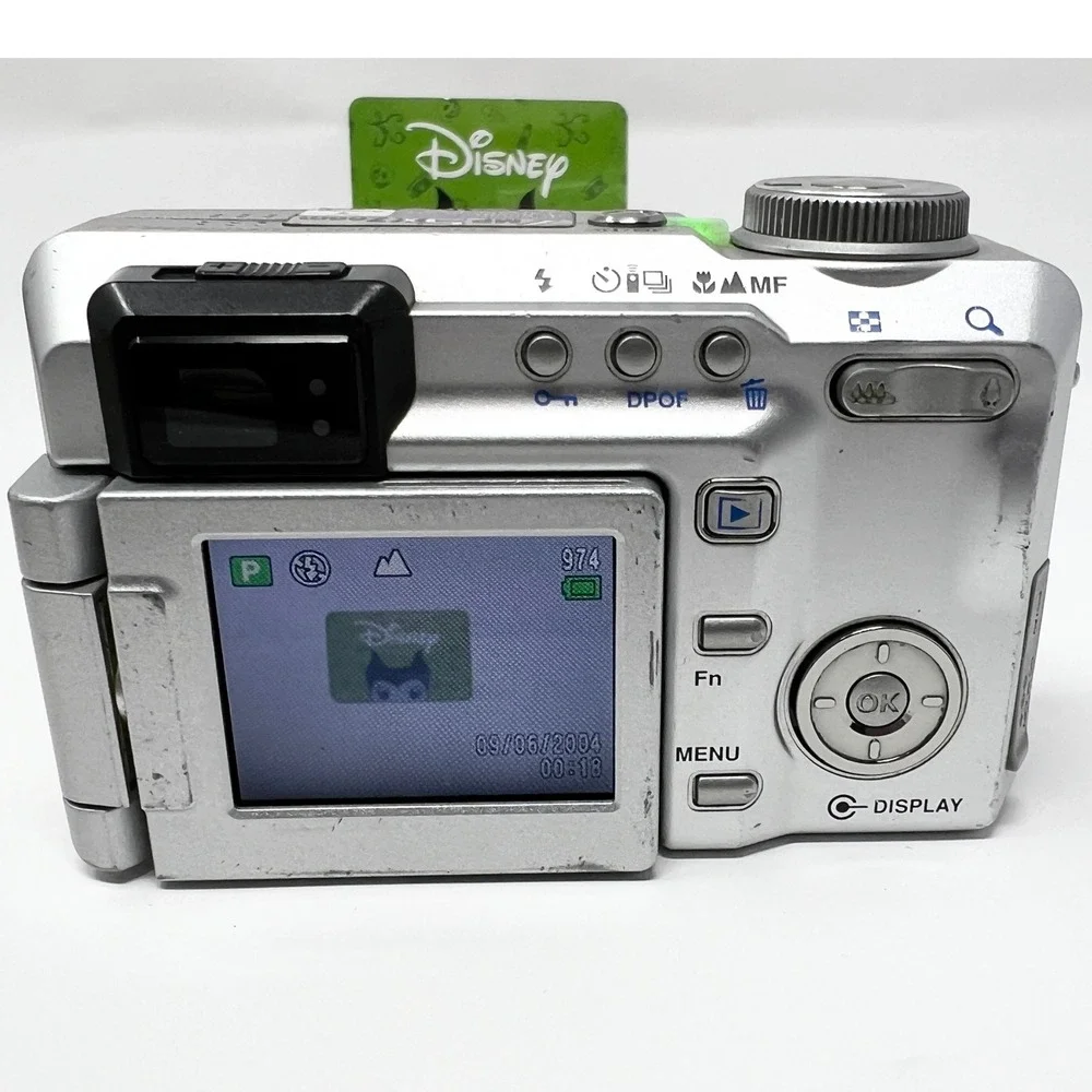Pentax Optio 750Z 7MP CCD Digital Camera Tested Working READ AS-IS